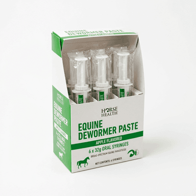 Ivermectin Equine Paste 1.87% Apple Flavored 6-Pack packaging